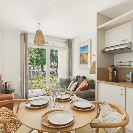Le Twin Fin - Pour 4 - Piscine Commune Apartamento