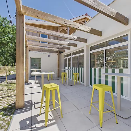 Le Twin Fin - Pour 4 - Piscine Commune Apartamento Biscarrosse